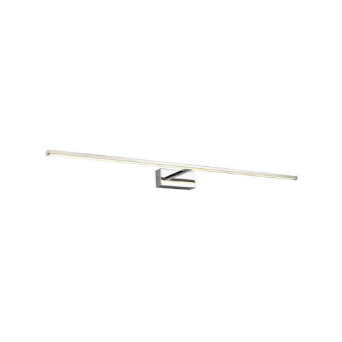HOMEMANIA Lampe Murale Espada Applique - Chrome en Métal, 81 x 5 x 12 cm, 1 x LED, 16W, 16800LM, 4200K Lumière Blanc Naturel