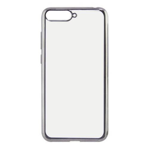 Protection pour téléphone portable Huawei Y6 2018 Flex Metal Transparent
