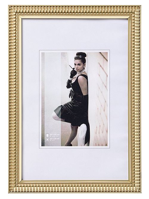 Walther JF318C Cadre en design Tiffany, 13 x 18 cm, champagne