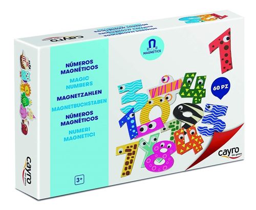 Cayro Chiffres Magnétiques, 875, 60 Pièces