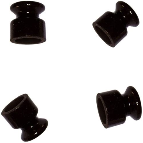 Lot de 4 blindages pour câble tressé Usinage par électro-érosion (EDM) Marron