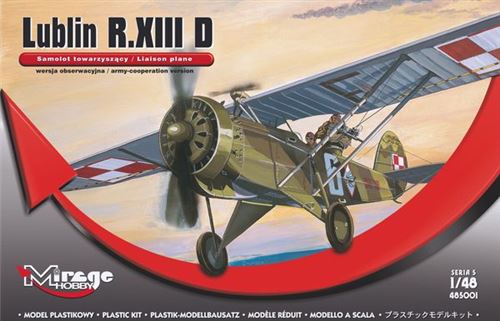 Lublin R.xiii D (liaison Plan) - 1:48e - Mirage Hobby