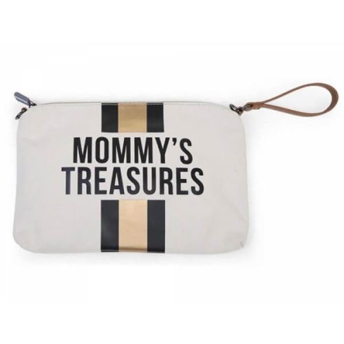 Pochette mommy's treasure blanche et or - child wheels
