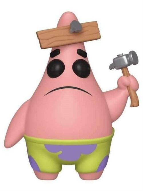 Figurine Funko Pop Animation Bob l'éponge Saison 3 Patrick avec Planche