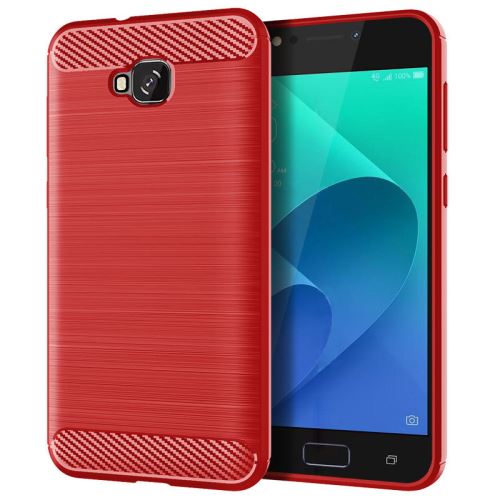 Etui Coque de protection durable souple pour Asus ZenFone4 Selfie - Rouge