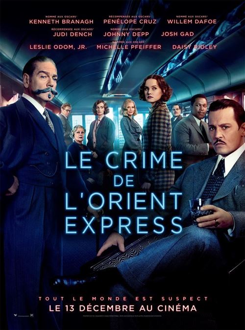 Le Crime de l'Orient-Express - AFFICHE CINEMA ORIGINALE