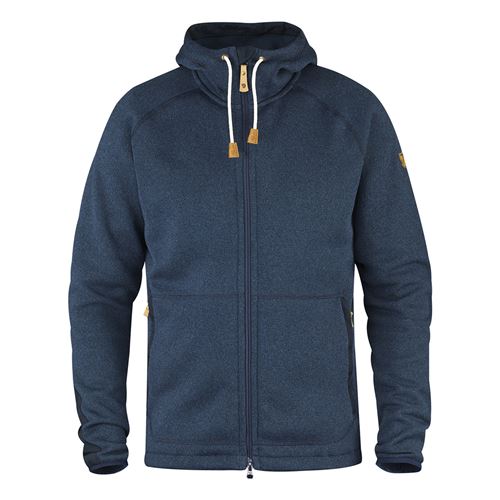 Veste Ovik Fleece Hoodie Navy L