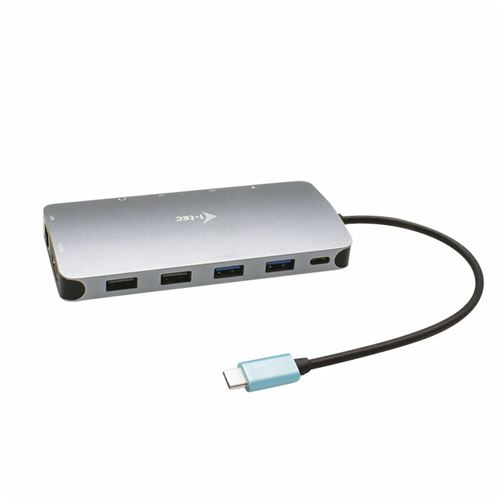 i-Tec - Thunderbolt 3 / USB-C 4K HDMI Hub - Gris - C31NANODOCKPROPD