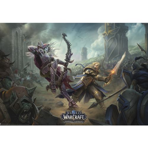 ABYstyle - WORLD OF WARCRAFT - Poster Battle for Azeroth (91.5x61)
