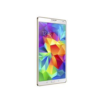 Samsung Galaxy Tab S - Tablette - Android 4.4 (KitKat) - 16 Go - 8.4" Super  AMOLED (2560 x 1600) - Logement microSD - blanc éclatant - Tablette tactile  - Achat & prix | fnac