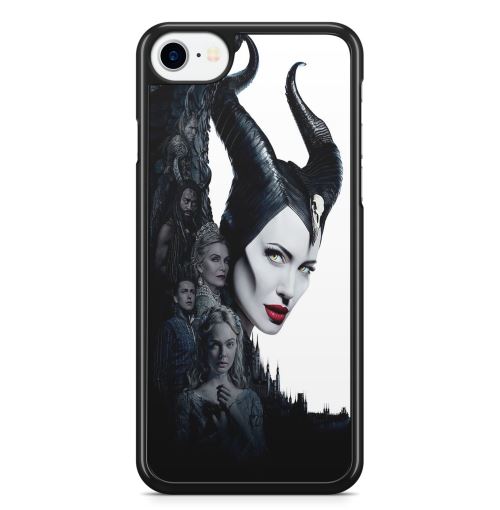 Coque Fifrelin Noire pour iPhone 5 et 5S et SE Disney Malefique 2 Maleficent