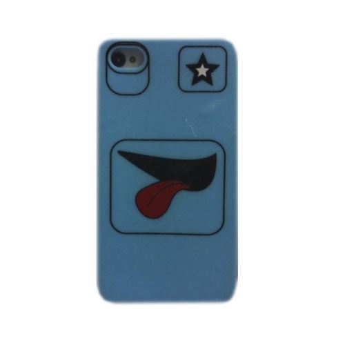 Coque image visages drôles - Protection smartphone Apple 4 et 4S