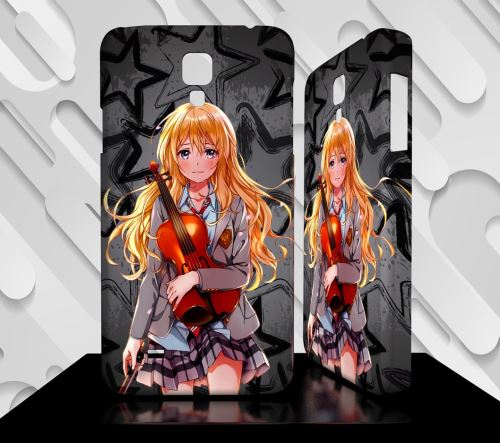 Coque Design Samsung Galaxy S4 MINI MANGA YOUR LIE IN APRIL - SHIGATSU WA KIMI NO USO - Réf 07