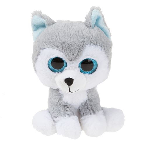 Kamparo peluche peluche Husky 16 cm gris junior