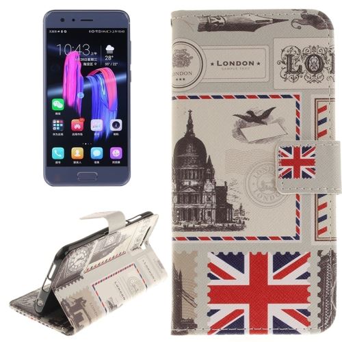 Huawei Honor 9 Housse Etui Cuir PU Horizontal ALS53245