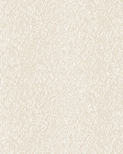 Profhome DE120121-DI Papier peint motif animal brillant crème 5,33 m2