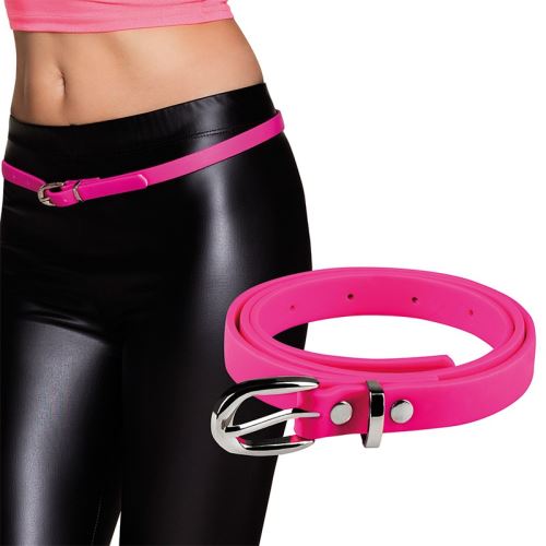 ceinture rose fluo adulte