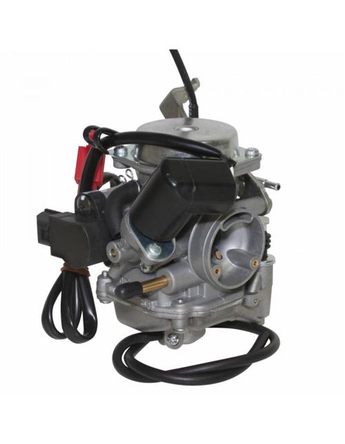 Carburateur maxiscooter adaptable 125 type dellorto (origine tk) (diam 24mm) -qualite premium- -p2r-