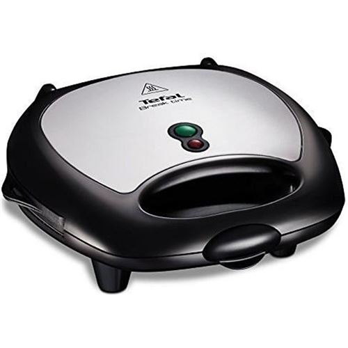 Tefal Break Time Sw614831 - Grille-Sandwich / Gaufrier / Grill - 700 Watt - Noir/Gris