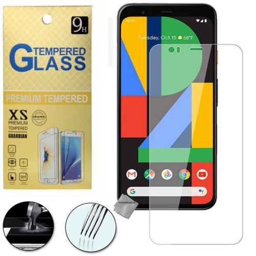 Film de protection en verre trempe transparent pour Google Pixel 4 XL
