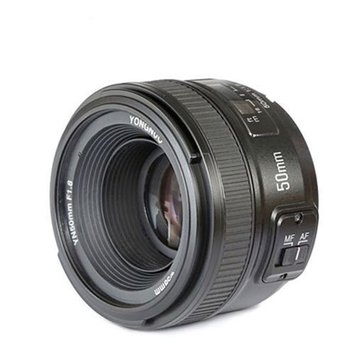 selens Yongnuo yn50 mm F/1.8/Objectif d'appareil photo pour Nikon compatible AF/MF, LV