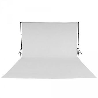 Toile De Fond Tissu De Fond Pour Photo Video Studio Blanc 3 X 6m Helloshop26 1808008 Trepied Photo Et Video Achat Prix Fnac