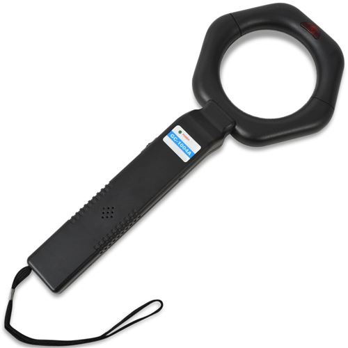 vidaXL Détecteur portatif de métaux Noir