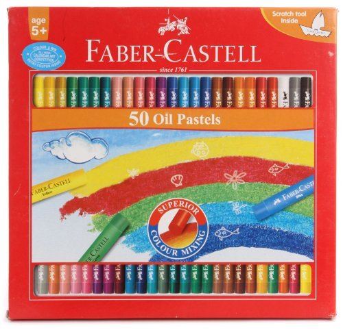 Ensemble de 50 pastels à l'huile Faber-castell