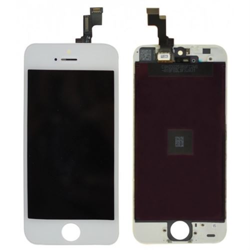 Vitre tactile + écran lcd assemblé 821-1784-a compatible iphone 5s/se blanc