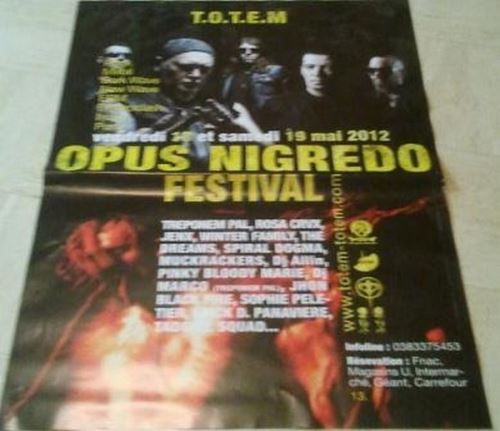 Opus Nigredo Festival - 70x100 cm - AFFICHE / POSTER