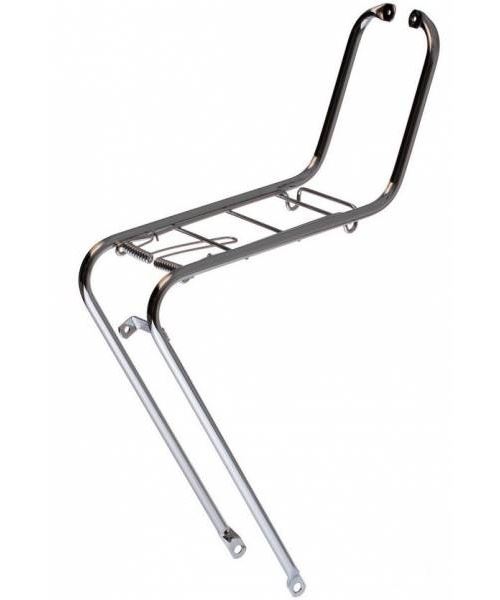 Steco Support avant 26/28 pouces acier gris argent