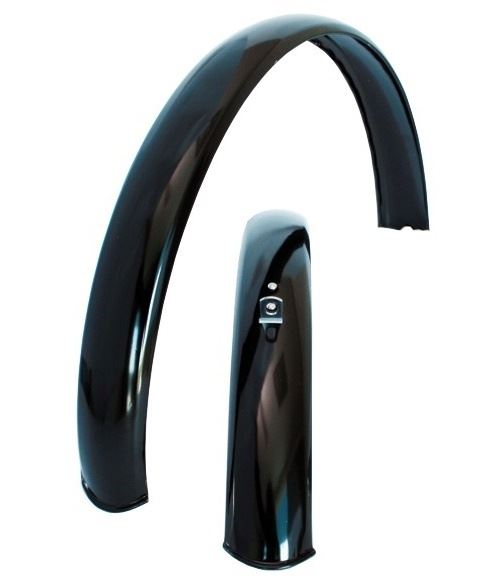 TOM FENDER ACIER SET 16 pouces noir