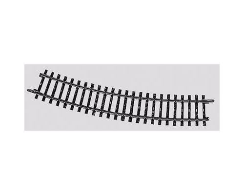Rail courbe Rayon:424.6 mm 22.5 ° Märklin 2232 10 pc(s)