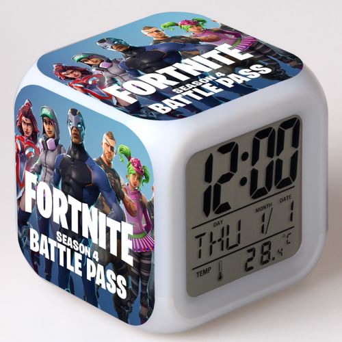 Stack Multicolore Réveil Enfant Led Multifonctionnel Coloré Cadeau - Fortnite #4 - Image 1