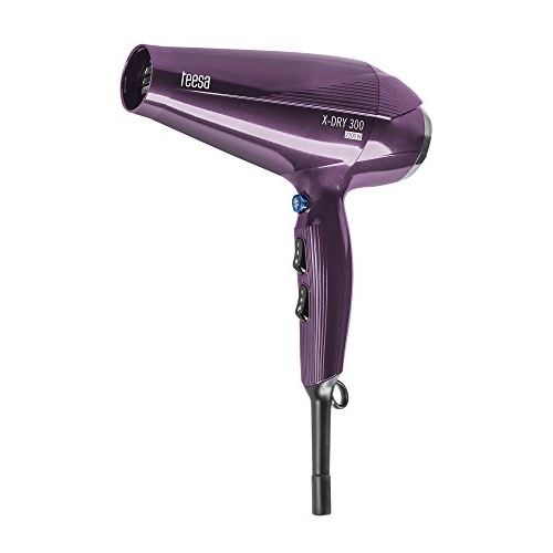 Krüger & matz tsa0512 teesa sèche-cheveux x-dry 300 2200 w, fonction ionique, 3 niveaux de température et 2 vitesses, touche air