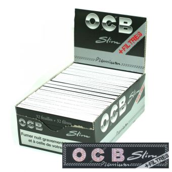 OCB Lot de 10 Paquets de 32 Feuilles de Papier à Rouler Ultra Fin