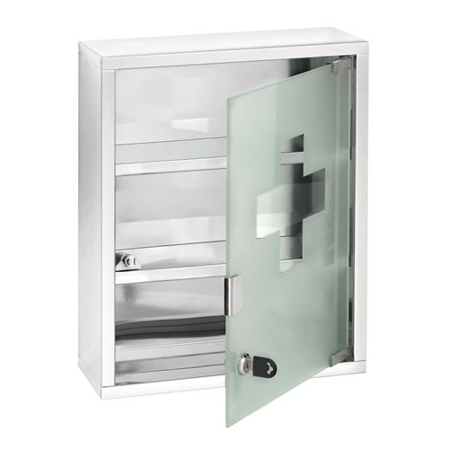 Armoire à pharmacie - Acier - 30 x 40 cm