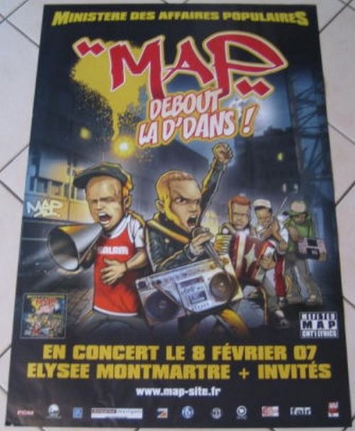 MAP - 70x100 cm - AFFICHE / POSTER
