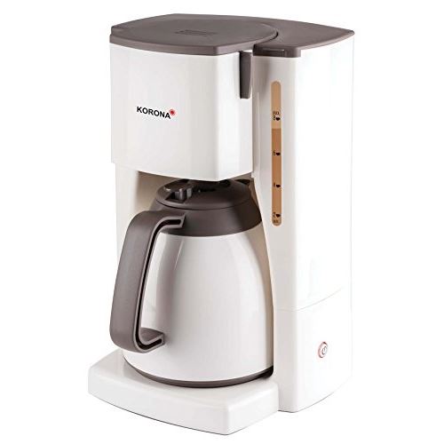 Cafetière Korona 10410 1 litre couleurs crème et marron