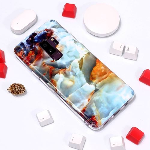 Galaxy S9+ Coque Protection Tpu Marbré Als89567