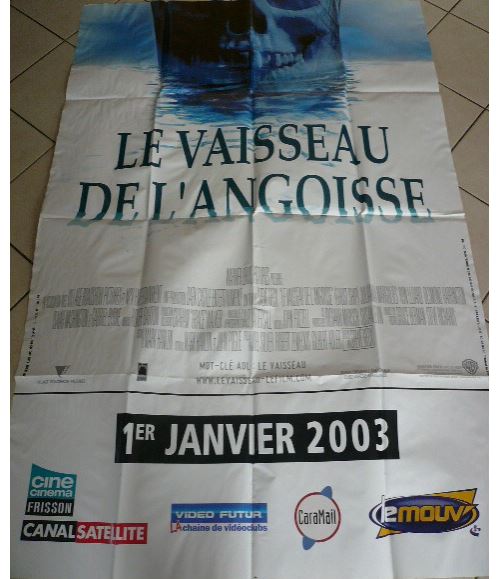 Le Vaisseau de L'Angoisse AFFICHE CINEMA ORIGINALE