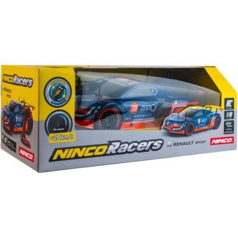 Voiture Ninco Renault Sport RS 1:10 2,4 Ghz Rechargeable Bleu