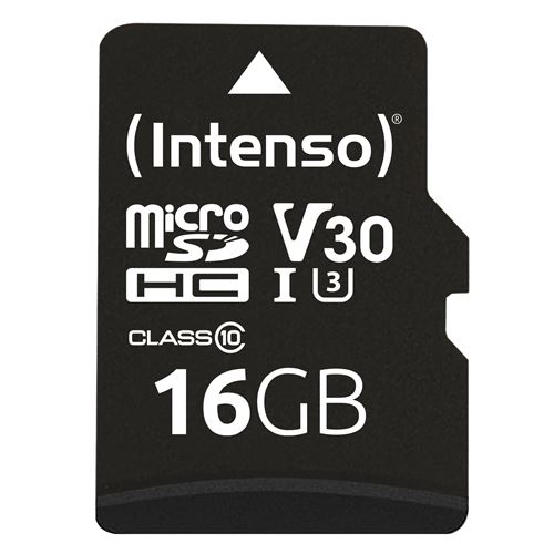 Intenso microSDHC 16GB C10 UHS-I Professionel + Adaptateur - Image 6