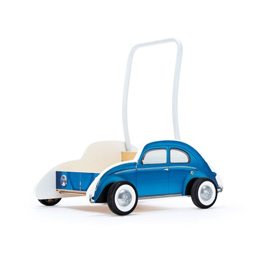 Hape - Trotteur Coccinelle bleu