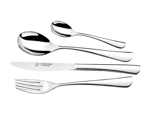 Ménagère 24 pièces en inox poli miroir ELEGANCE