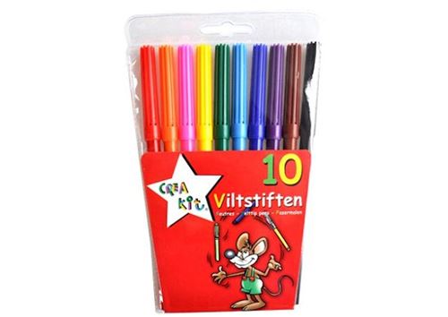 Feutres Crea-Kit 10 pièces
