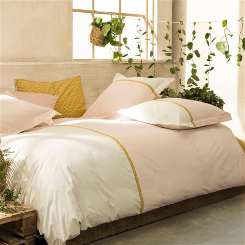 Housse de couette percale Toi et Moi Occitan ESSIX - 260 x 240 cm