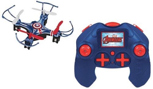 Micro Drone radiocommande 2.4GHz 4.5Ch - Captain America - Marvel Avengers