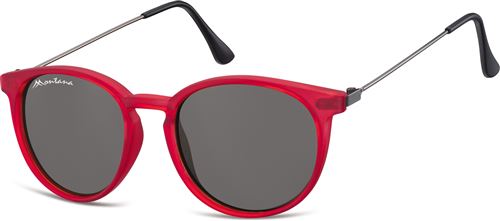 Montana lunettes de soleil unisexe panto rouge (S33B)