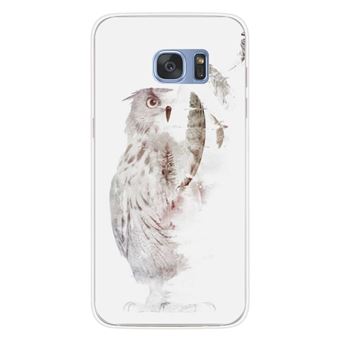Coque en silicone imprimée compatible Samsung Galaxy S7 Edge RF Fade Out - 1